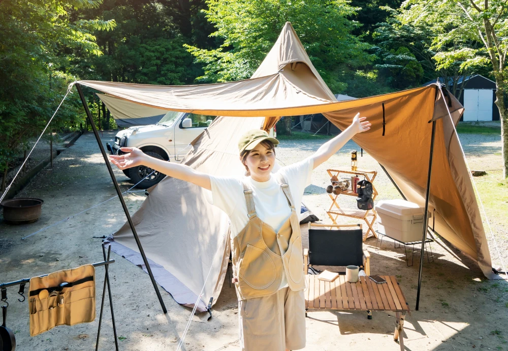 All-Season Pyramid Style Camping Tent