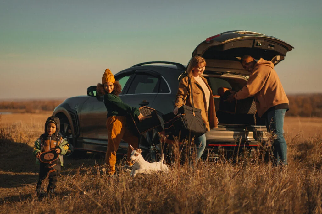 Multi-Compartment Car Storage