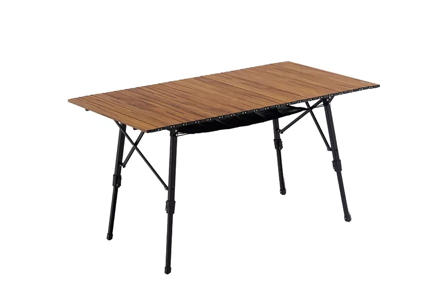 Adjustable Height Camping Table
